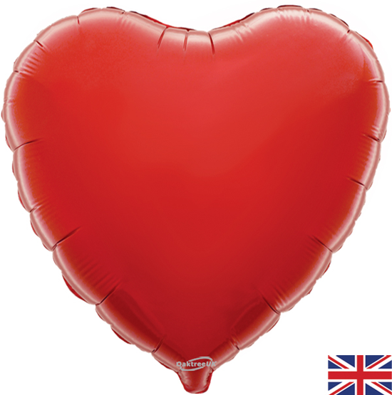 Red Heart 18" Foil Balloon Unpackaged