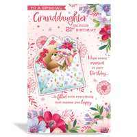 Prelude 6 Pack Cards C375 Birthday Granddaughter