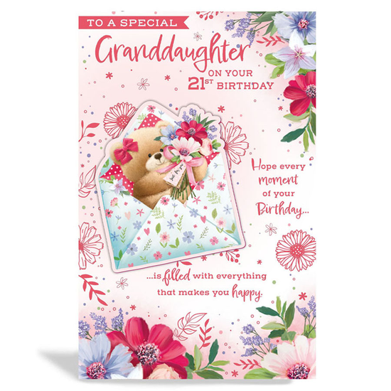 Prelude 6 Pack Cards C375 Birthday Granddaughter