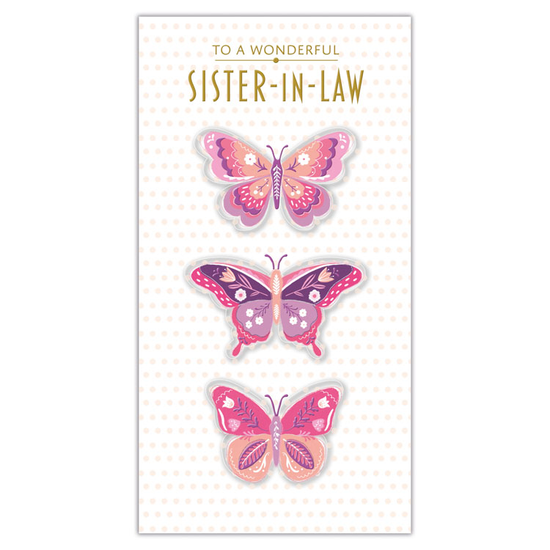 Prelude C55 Birthday Sister-In-Law 6pk