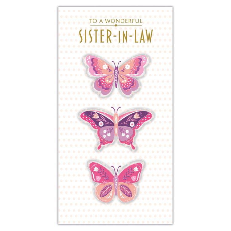 Prelude C55 Birthday Sister-In-Law 6pk