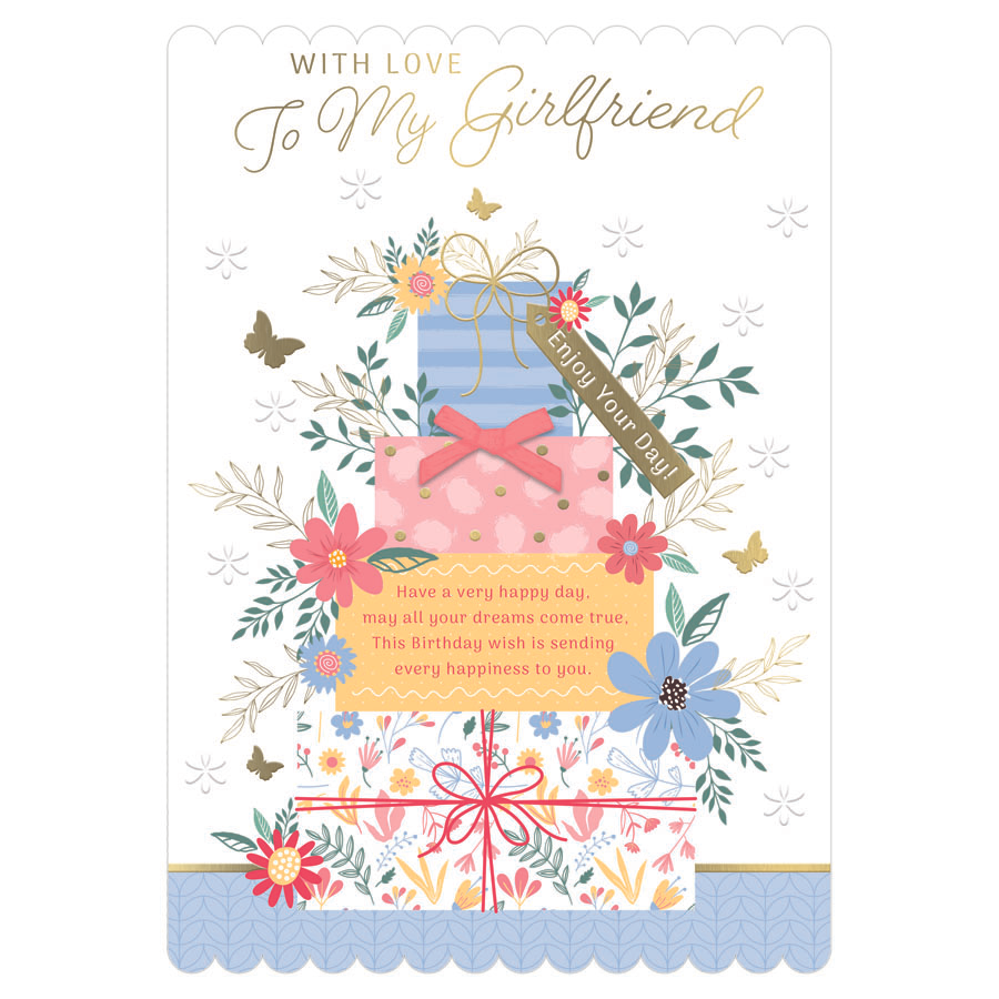 Prelude 6 Pack Cards C90 Birthday Girlfriend