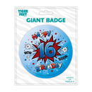 Big Badges Age 16 Male 6pk