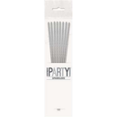 Unique Candle Sparkler Silver 7" 8pk