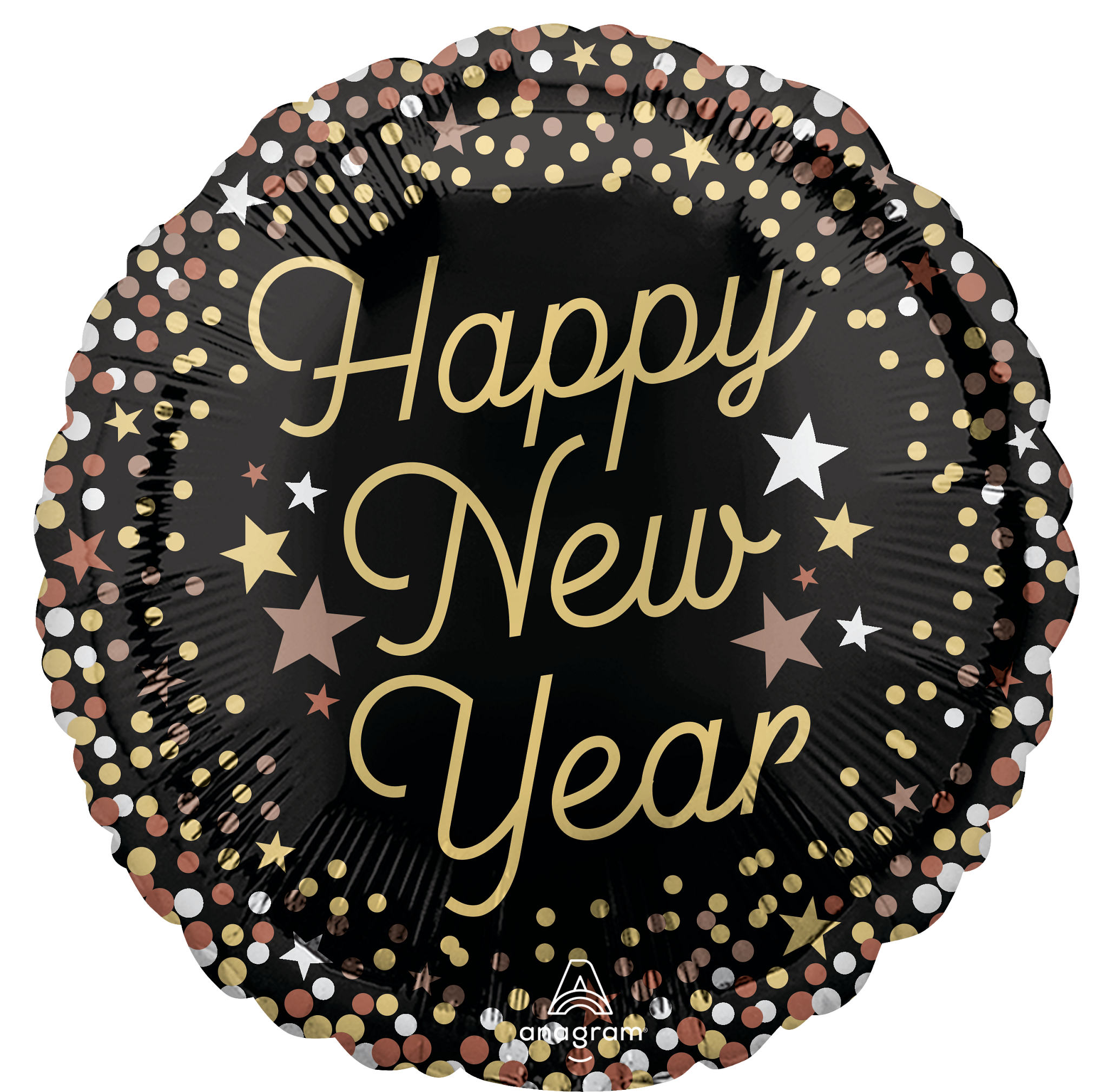 Anagram Foil Balloon Luxe New Year 18"
