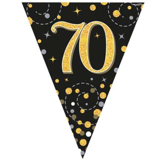 Oaktree Bunting Fizz Age 70 Black & Gold 3.9M
