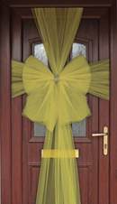 Gold Eleganza Door Bow