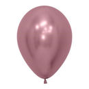 Sempertex Reflex Pink 5" Latex Balloons 50pk