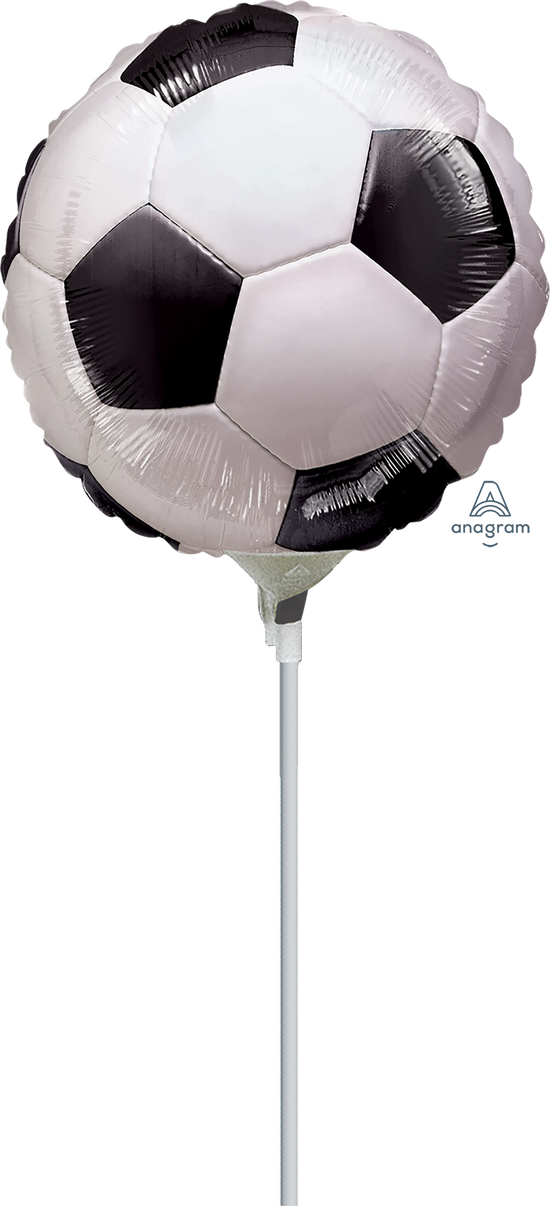 Anagram Soccer 9" Foil Balloon (Air Fill)