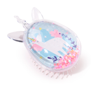 Shaped Glitter Hair Brush Unicorn Magic