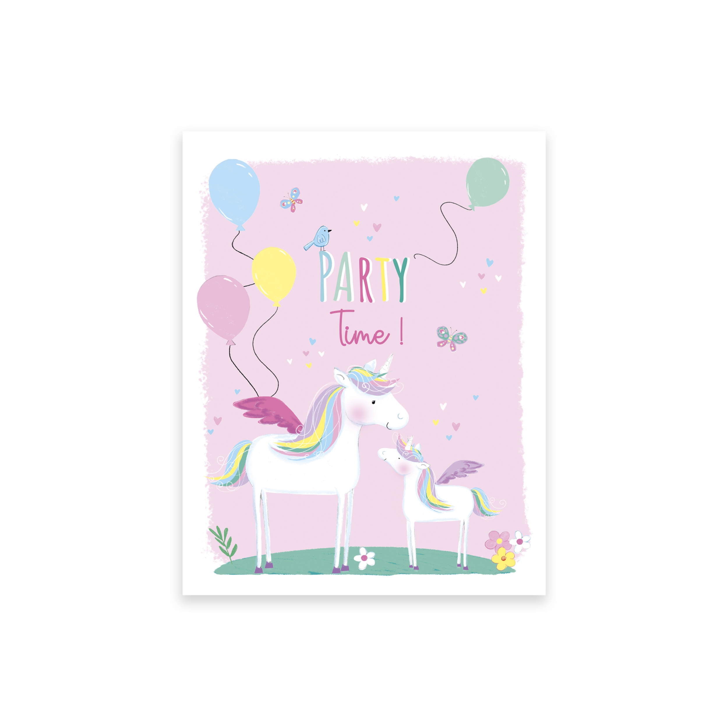 Eurowrap 20 Pack Party Invites Unicorn