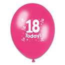 Tiger Feet Age 18 Birthday 10" For Her 6x8pk