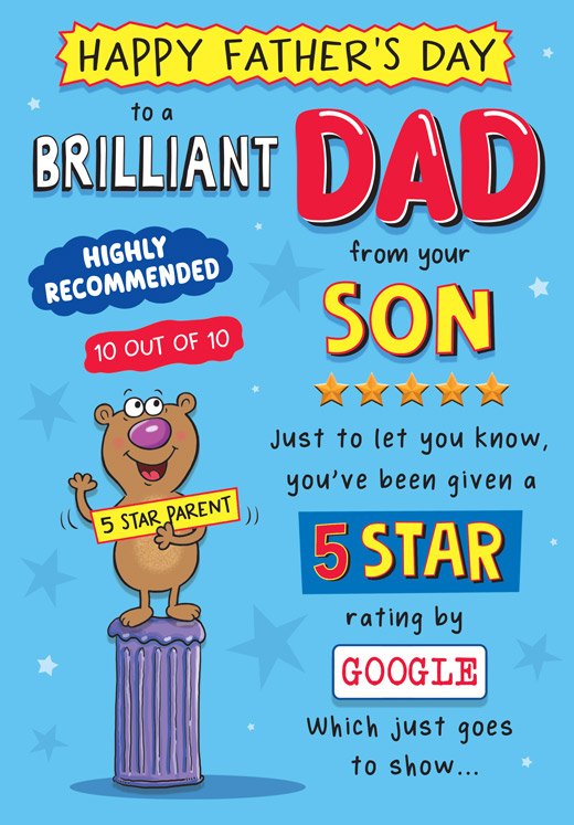 Regal 6 Pack Cards M2 Father's Day Dad