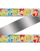 Unique Banner Glitzy Gold Birthday 12ft