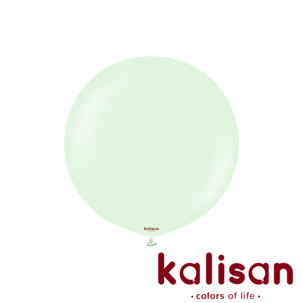 Kalisan Macaron Pale Green 24" Latex Balloons 2pk