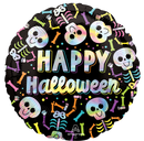 Anagram Foil Balloon Bare Bones Halloween 18"