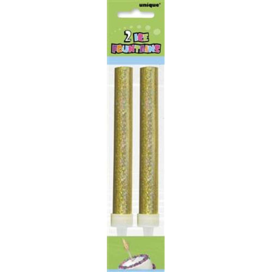 Unique 2 Pack Ice Fountain Prismatic Gold