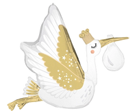 Anagram Satin Baby Delivery 35" Foil Balloon