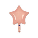 Oaktree Rose Gold Star 9" Foil Balloon (Loose)