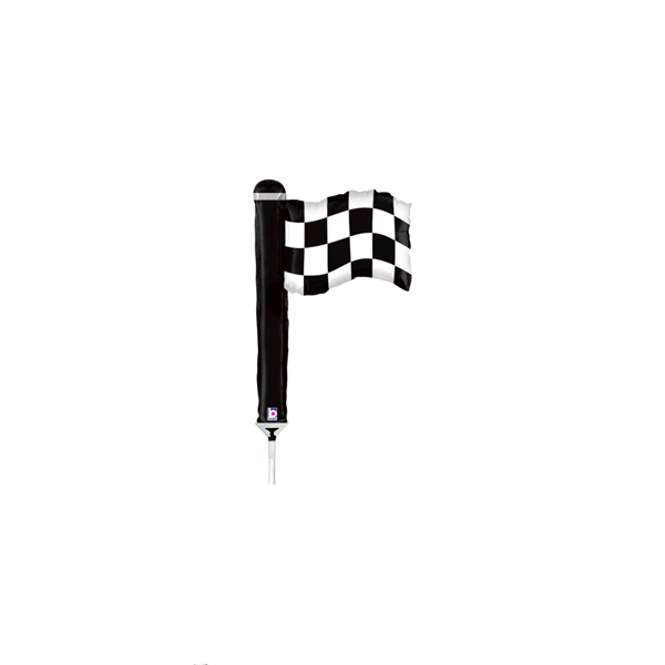 Mini Chequered Flag 14" Foil Balloon