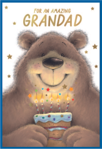 Simon Elvin 6 Pack Cards C50 Birthday Grandad