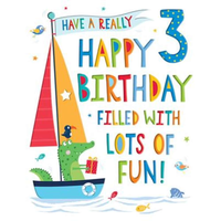 Regal C75 Birthday Age 3 6pk