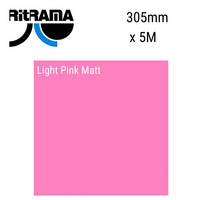Ritrama Vinyl M Grade Matt Light Pink 305mm x 5m