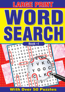 Wordsearch Large Print Book A4 12pk