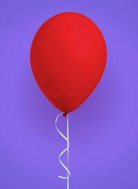 8pk Latex Balloons Red