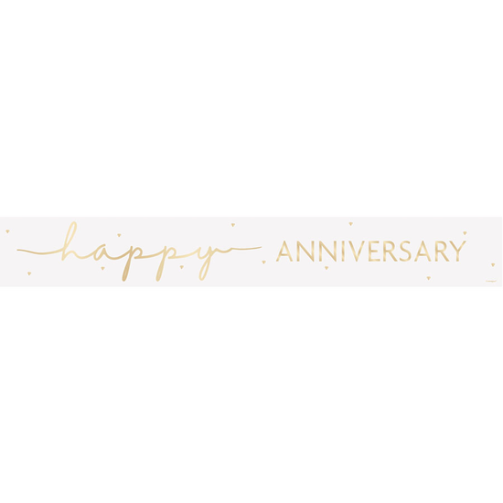 Unique Banner Happy Anniversary 9ft