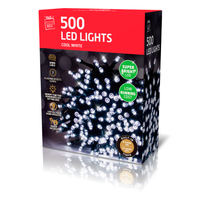 Uncle Bills 500 Pack LED Lights Timer White