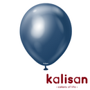 Kalisan Mirror Navy 18" Latex Balloons 25pk