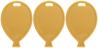 Oaktree 50 Pack Balloon Shaped Weight Gold