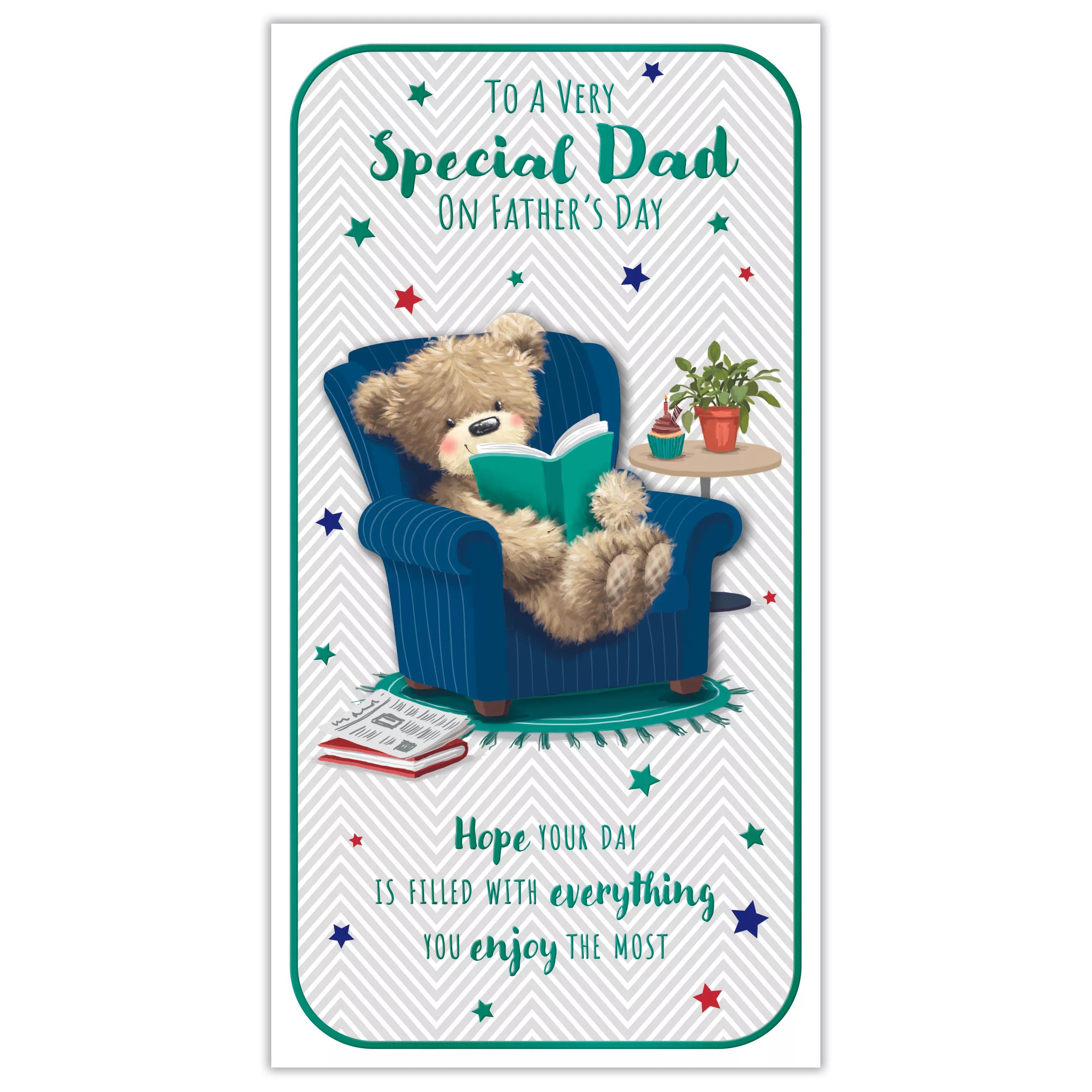 Prelude Father's Day Dad cards, 6-pack of C55 greeting cards featuring heartfelt designs for dads.