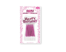 Eurowrap Party Candle Metallic Pink Birthday