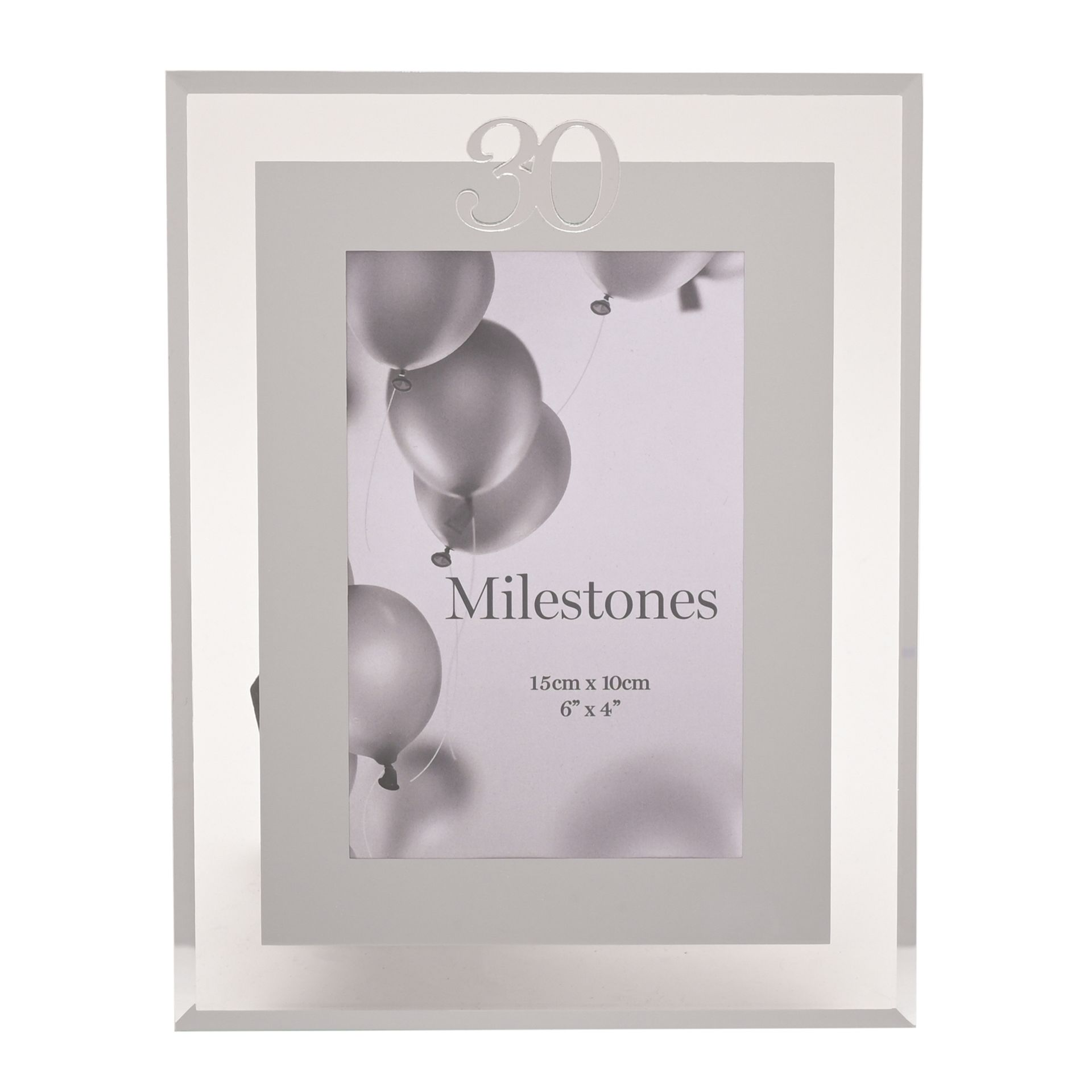 Milestones Frame Silver Age 30 4x6