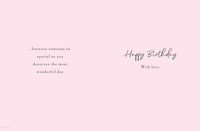 Regal 6 Pack Cards 8x6 Birthday Open
