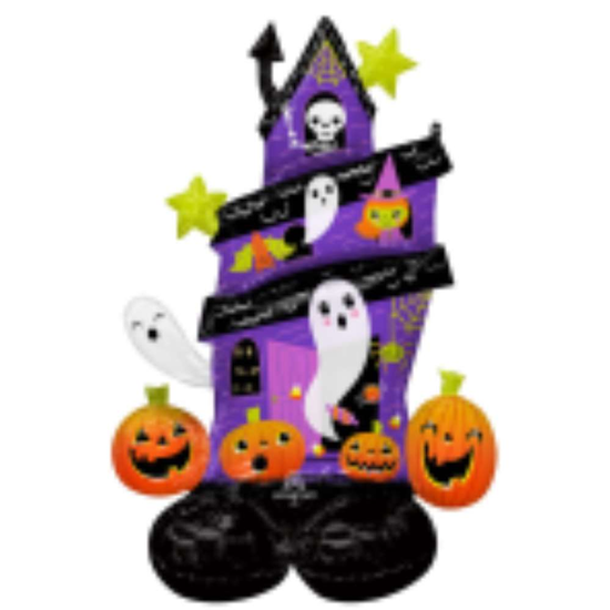 Anagram Foil Balloon Airloonz Haunted House 50"