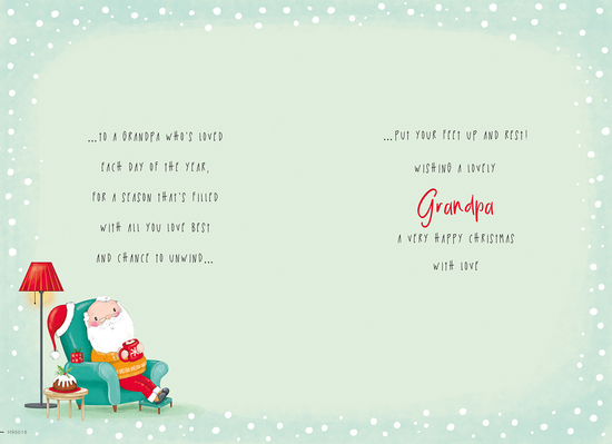 Regal 6 Pack C75 Cards Christmas Grandpa