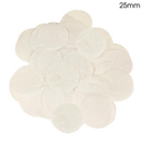White Tissue Confetti 25mm Round 100g