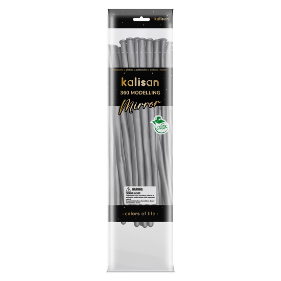 Kalisan 360 Nozzle Up Latex Mirror Silver 50pk