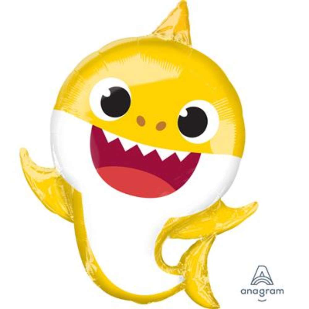 Anagram Foil Balloon Baby Shark 26"