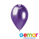 Gemar Shiny Purple 13" Latex Balloons 50pk