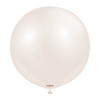 Kalisan 2 Pack Latex Balloons Aura Beige Cream 24