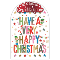 Prelude 6 Pack Cards C75 Christmas Granddaughter