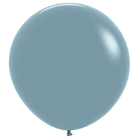 Sempertex Pastel Dusk Blue 24" Latex Ballons 3pk
