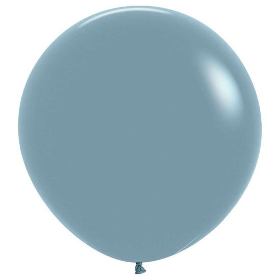 Sempertex Pastel Dusk Blue 24" Latex Ballons 3pk