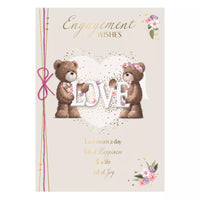 Six Prelude C90 engagement cards from the Prelude brand, featuring elegant designs for special occasions.