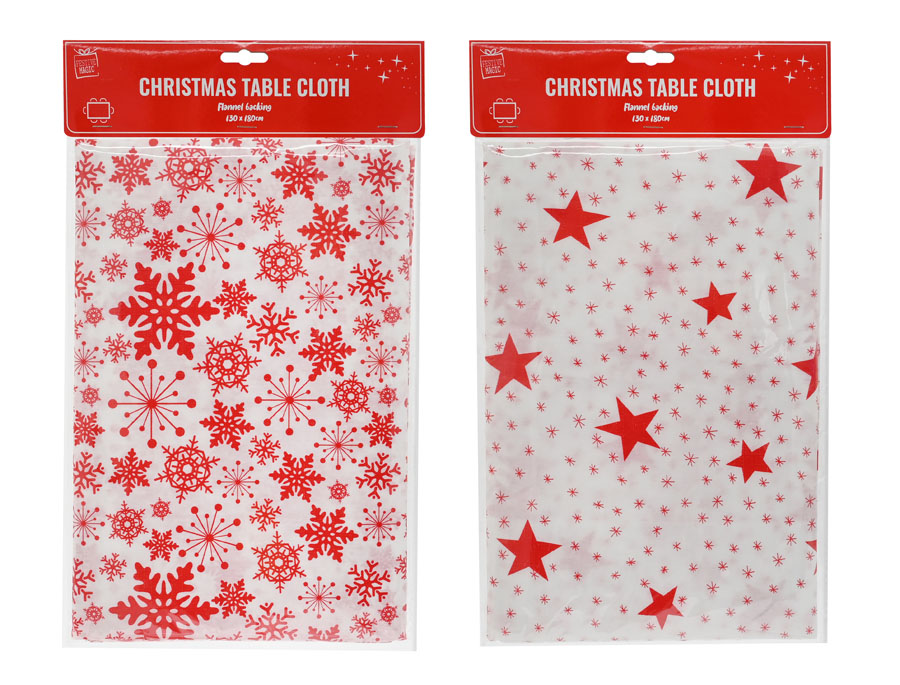 Uncle Bills 24 Pack Tablecloth Red Printed