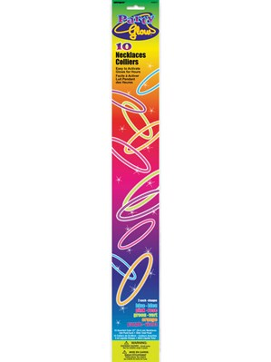 Unique 10 Pack Necklace Glow In The Dark 22